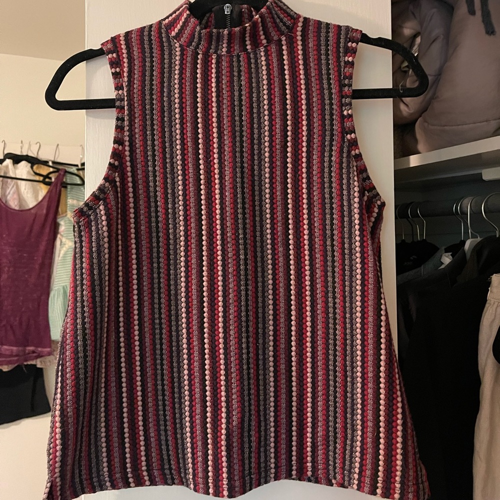 Anthropologie Mock Neck Tank